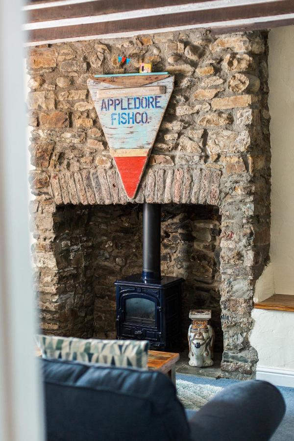 Catboat Cottage Appledore Zewnętrze zdjęcie